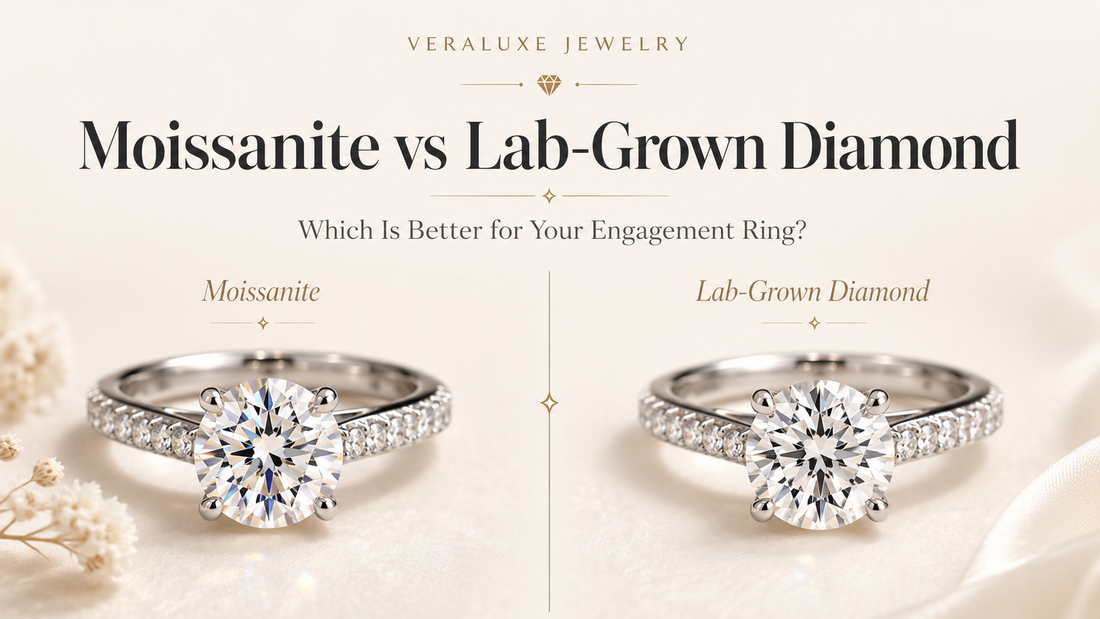 Moissanite vs Lab-Grown Diamond: Which Is Better for Your Engagement Ring?